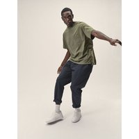 WOTE Herren Oversized T-Shirt aus Bio-Baumwolle mit Brusttasche