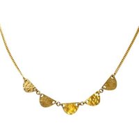Swahili Coast Messing Halskette - HALF MOON CHOKER - Recycling Messingschmuck