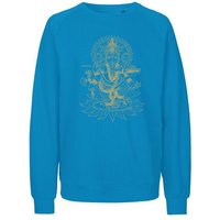 Peaces.bio - handbedruckte Biomode Bio Herren-Sweatshirt Ganesha