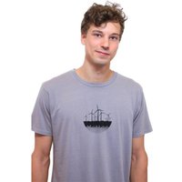 Spangeltangel bedrucktes T-Shirt, Windkraft, nachhaltig, Windrad, Unisex, Biobaumwolle