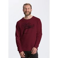 Peaces.bio - handbedruckte Biomode Bio Herren-Sweatshirt Windy Tree