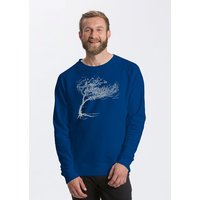 Peaces.bio - handbedruckte Biomode Bio Herren-Sweatshirt Windy Tree