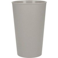 elasto Trinkbecher - Naturfarben, wiederverwendbar, 0,4 l