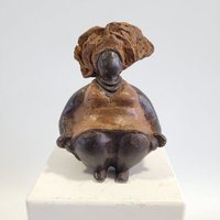Moogoo Creative Africa Bronze-Skulptur "Bobaraba Henriette" Unikate by Hamidou | handgemacht
