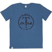 päfjes Radfahren ist schön / Gravel - Fair gehandeltes Männer T-Shirt - Slub