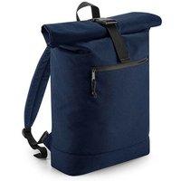 BagBase Kurierrucksack Recycelter Roll-Top Rucksack Backpack Rolltop Notebook Fach