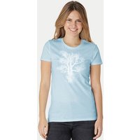 Peaces.bio - handbedruckte Biomode Damen Biobaumwoll T-Shirt Chestnut