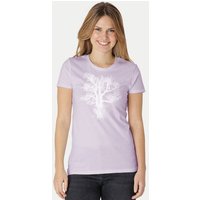 Peaces.bio - handbedruckte Biomode Damen Biobaumwoll T-Shirt Chestnut