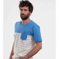 GARY MASH T-Shirt Miami mit Streifen aus Bio-Baumwolle