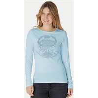 Peaces.bio - handbedruckte Biomode Bio-Damen-Langarmshirt "Weltenesche"