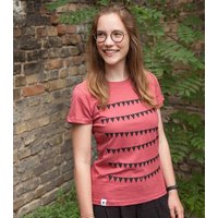 päfjes Wimpel - fair gehandeltes Frauen T-Shirt - aus Baumwolle Bio - Slub