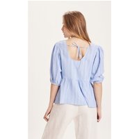 KnowledgeCotton Apparel Bluse LILY aus Tencel und Bio-Baumwolle