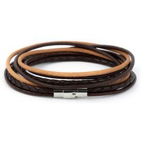 Simaru Echtleder- /Wickelarmband für Damen & Herren mit Magnetverschluss
