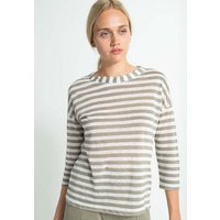 Alma & Lovis Leinenshirt im Regular-Fit aus Leinen | Leinen Ringel Shirt