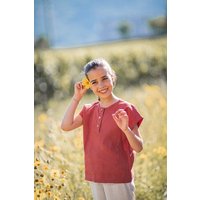PETER JO Top Marigold aus Leinen