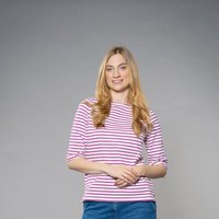 Feuervogl fv-Ali:na | Shirt | Round neck | ¾ sleeve | striped
