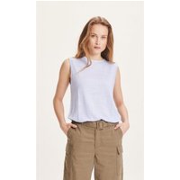 KnowledgeCotton Apparel Shirt VIOLET aus Bio-Leinen