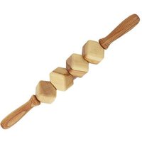 Mitienda Shop Massageroller aus Holz Kubik, Massagegerät Beine