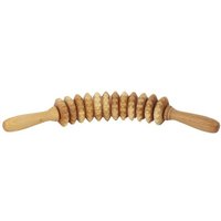 Mitienda Shop Massageroller aus Holz gebogen, Massagegerät Beine