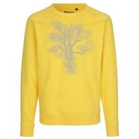 Peaces.bio - handbedruckte Biomode Bio Damen Sweatshirt Loose Fit Chestnut