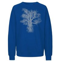 Peaces.bio - handbedruckte Biomode Bio Damen Sweatshirt Loose Fit Chestnut
