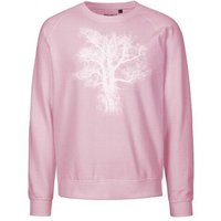 Peaces.bio - handbedruckte Biomode Bio Damen Sweatshirt Loose Fit Chestnut