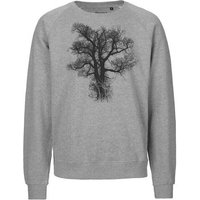 Peaces.bio - handbedruckte Biomode Bio Herren-Sweatshirt Chestnut