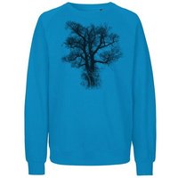 Peaces.bio - handbedruckte Biomode Bio Herren-Sweatshirt Chestnut