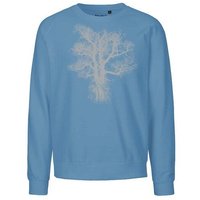 Peaces.bio - handbedruckte Biomode Bio Herren-Sweatshirt Chestnut