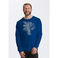 Peaces.bio - handbedruckte Biomode Bio Herren-Sweatshirt Chestnut