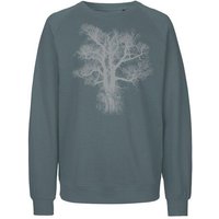 Peaces.bio - handbedruckte Biomode Bio Herren-Sweatshirt Chestnut