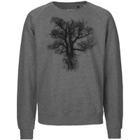 Peaces.bio - handbedruckte Biomode Bio Herren-Sweatshirt Chestnut