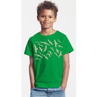 Peaces.bio - handbedruckte Biomode Bio-Kinder T-Shirt Möwen