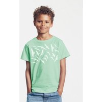 Peaces.bio - handbedruckte Biomode Bio-Kinder T-Shirt Möwen