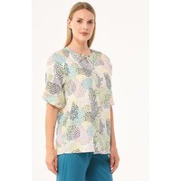 ORGANICATION Bluse aus TENCEL Lyocell mit Allover-Print