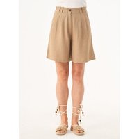 ORGANICATION Shorts aus LENZING ECOVERO und Leinen