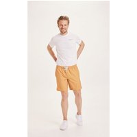 KnowledgeCotton Apparel Badehose SEA Boardshorts mit feinem Muster