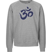 Peaces.bio - handbedruckte Biomode Bio Damen Sweatshirt Loose Fit Om