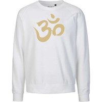 Peaces.bio - handbedruckte Biomode Bio Herren Sweatshirt Om
