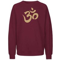 Peaces.bio - handbedruckte Biomode Bio Herren Sweatshirt Om