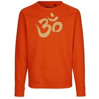 Peaces.bio - handbedruckte Biomode Bio Herren Sweatshirt Om