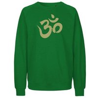 Peaces.bio - handbedruckte Biomode Bio Herren Sweatshirt Om