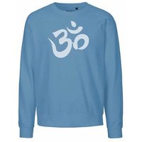 Peaces.bio - handbedruckte Biomode Bio Herren Sweatshirt Om