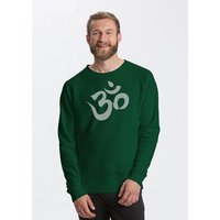 Peaces.bio - handbedruckte Biomode Bio Herren Sweatshirt Om