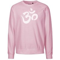 Peaces.bio - handbedruckte Biomode Bio Herren Sweatshirt Om