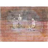 Photocircle Poster / Leinwandbild - Paul Klee: Episode vor einer arabischen Stadt