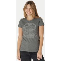 Peaces.bio - handbedruckte Biomode Bio-Damen-T-Shirt "Weltenesche"