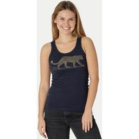 Peaces.bio - handbedruckte Biomode Bio-Damen-Tank Top Leopard