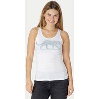 Peaces.bio - handbedruckte Biomode Bio-Damen-Tank Top Leopard