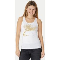 Peaces.bio - handbedruckte Biomode Bio-Damen-Tank Top Windy Tree